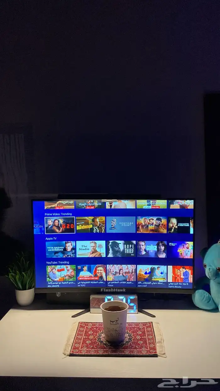 شاشة قيمنق 0