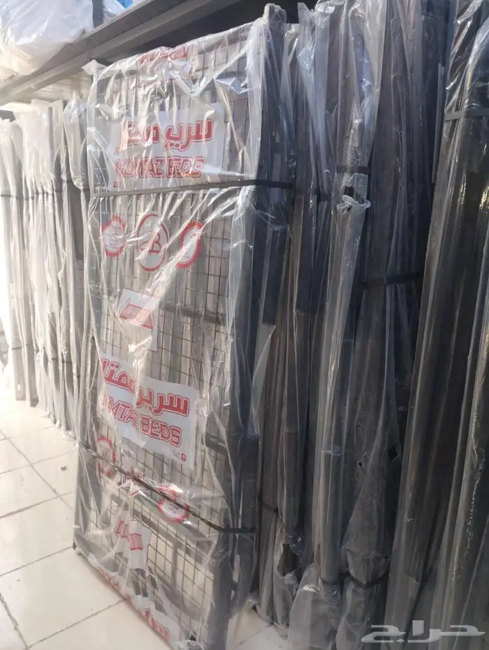 مراتب سرير نفرين سراير خشب تفصيل وحديد جديده 8