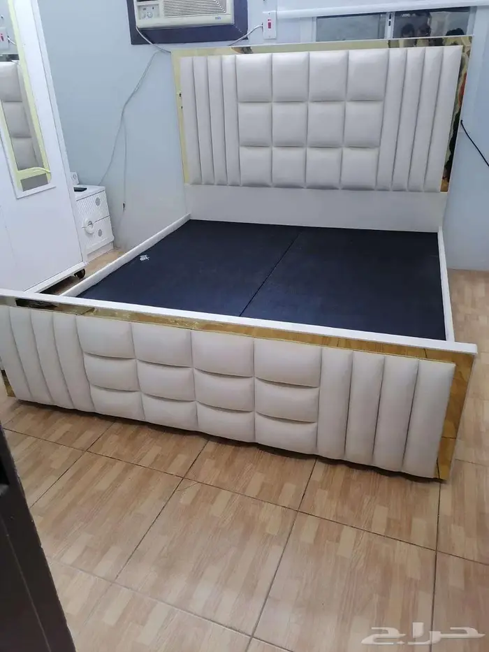 مراتب سرير نفرين سراير خشب تفصيل وحديد جديده 33