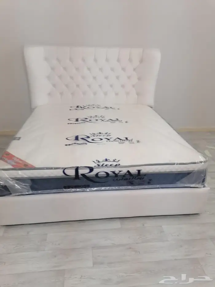 مراتب سرير نفرين سراير خشب تفصيل وحديد جديده 23