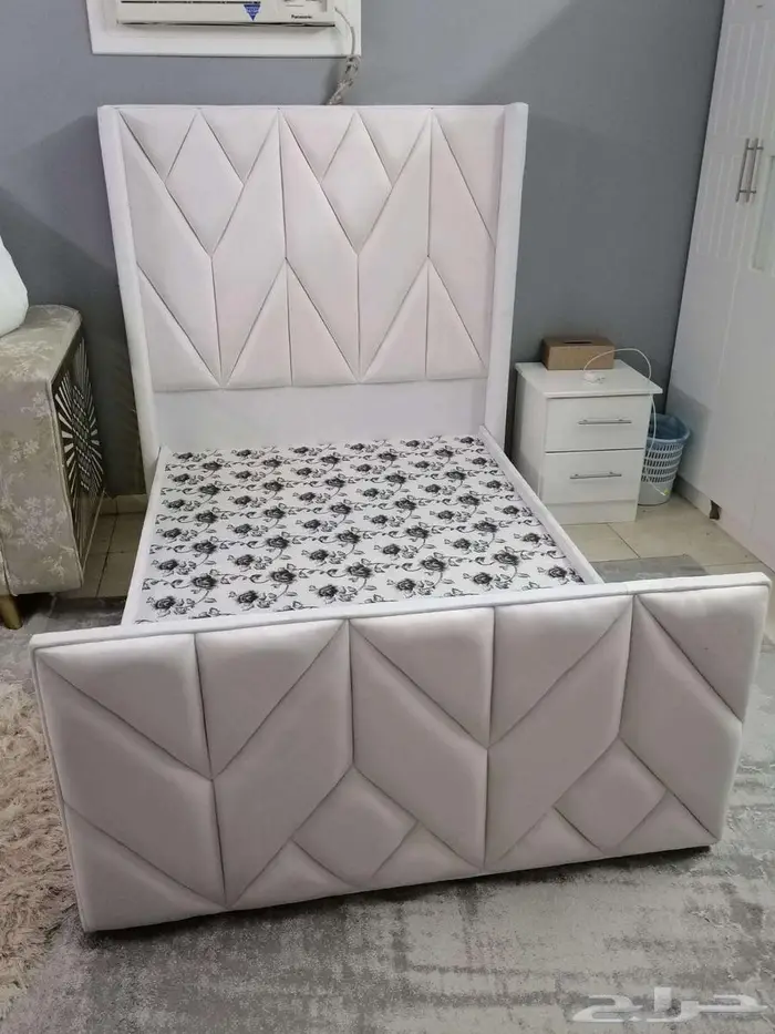 مراتب سرير نفرين سراير خشب تفصيل وحديد جديده 32