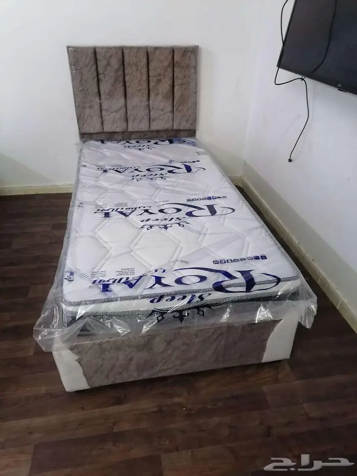 مراتب سرير نفرين سراير خشب تفصيل وحديد جديده 19