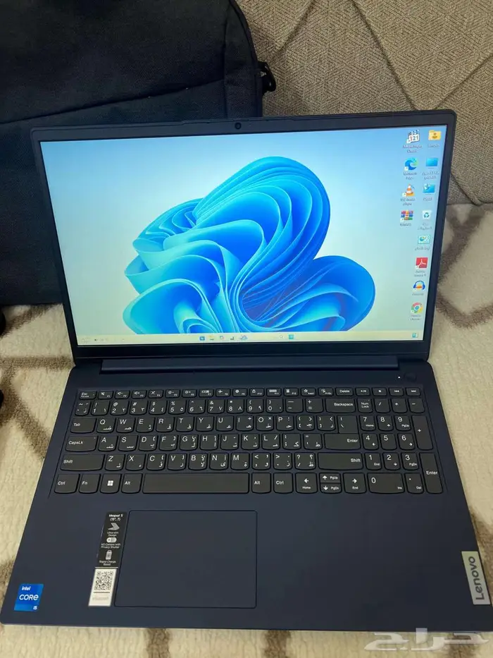 لابتوب Lenovo i5 الجيل12 شاشة FHD هاردسك SSD 5
