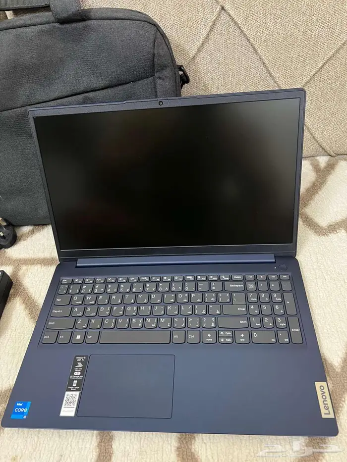 لابتوب Lenovo i5 الجيل12 شاشة FHD هاردسك SSD 1