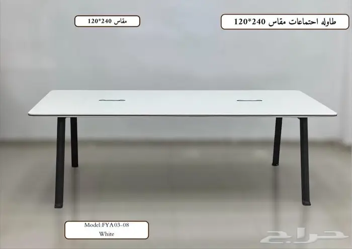مودرن مكتب طقم فخم أبيض مكتب موظفين 9
