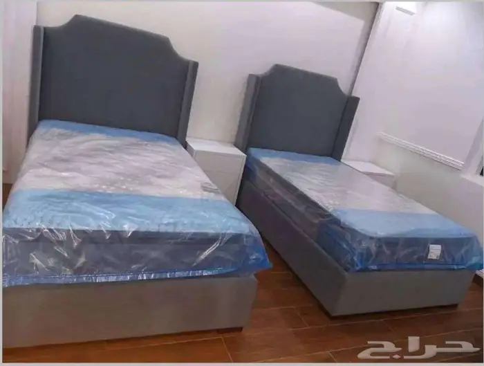 مراتب سرير نفرين سراير خشب تفصيل وحديد جديده 21