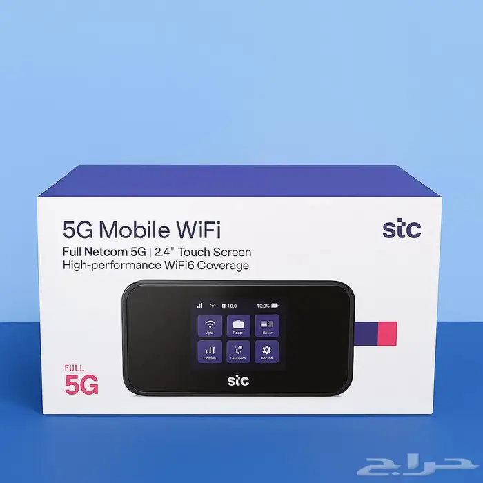 راوتر محمول 5G جديد   يدعم شريحة STC   متنقل عالي السرعة 0