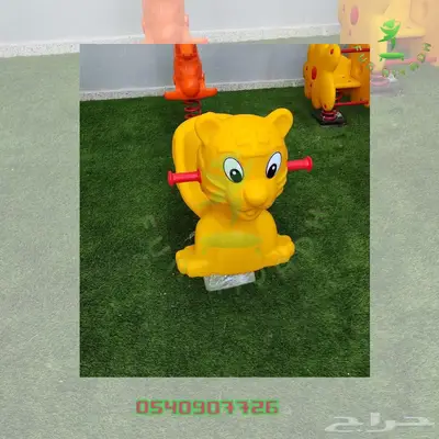 زحاليق هزازات صحن دوار جدار تسلق العاب حدائق مراجيح نقيزه 10