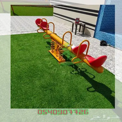 زحاليق هزازات صحن دوار جدار تسلق العاب حدائق مراجيح نقيزه 13