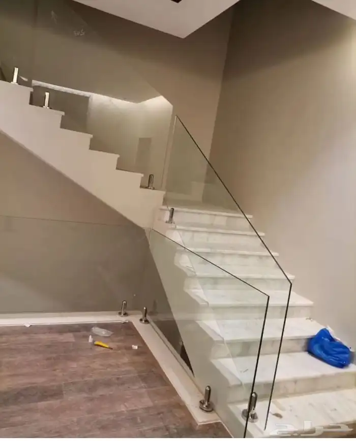 زجاج سيكوريت سلم درج درابزين أبواب شبابيك قزاز 18