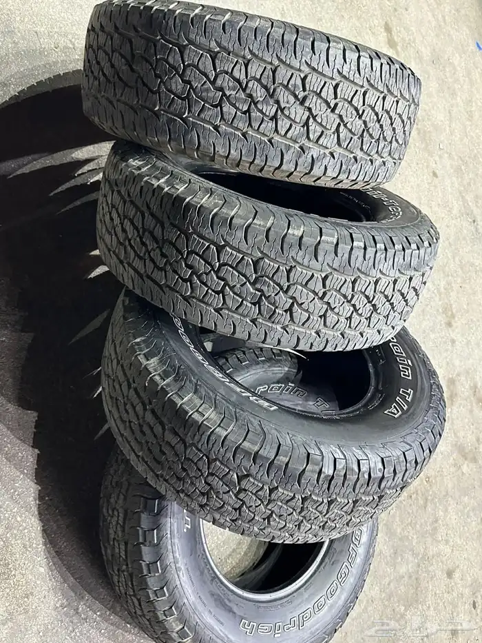 كفرات ربع حجري بي اف امريكي مقاس 285 70 17 3