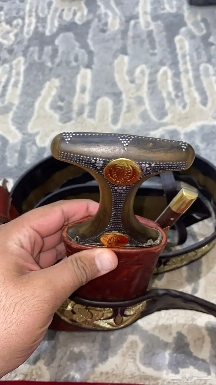 جنبية صنعانية قرن تقص المسمار 1