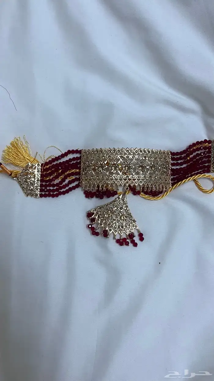 فستان احمر للغمره 5