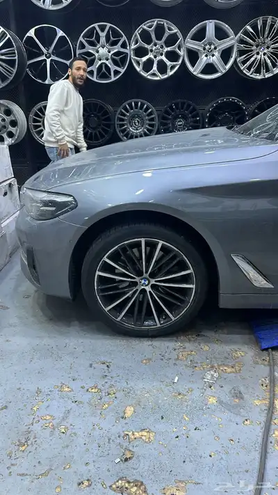 جنوط مرسديس بي ام رنج كل انواع للماني متوفره ويوجد خدمت شحن 50