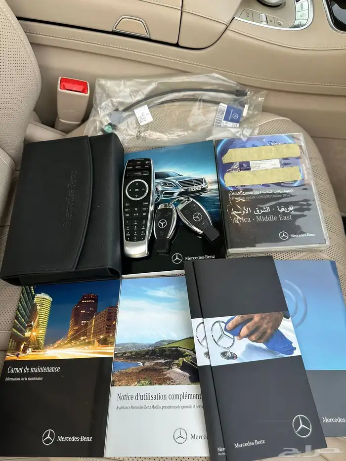 مرسيدس S500 مخزن شرط الفحص بالوكاله 60