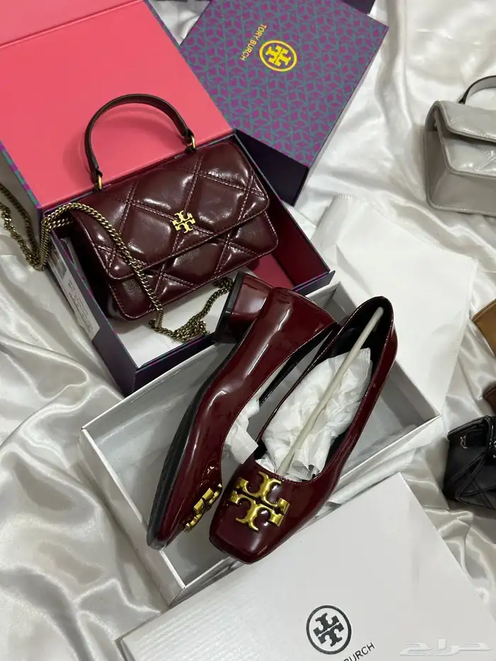 اطقم شنط و فلات او كعب ماركة هاي كوالتي 22