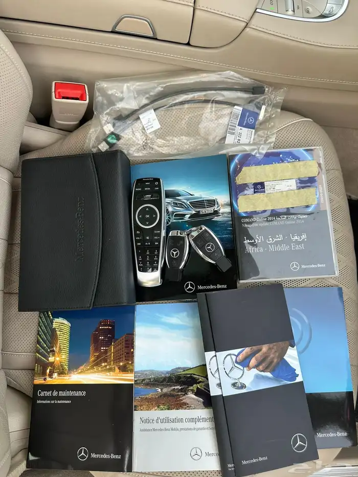 مرسيدس S500 مخزن شرط الفحص بالوكاله 57