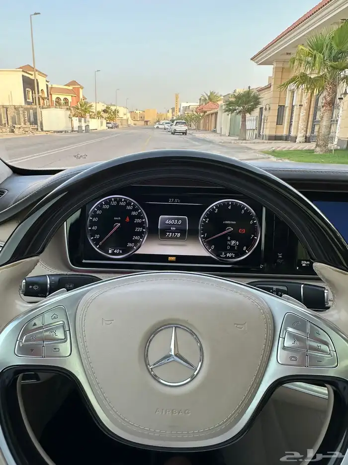 مرسيدس S500 مخزن شرط الفحص بالوكاله 50