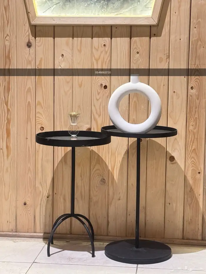 طاولاتين خدمة حديد صاج تصميم حصري 0