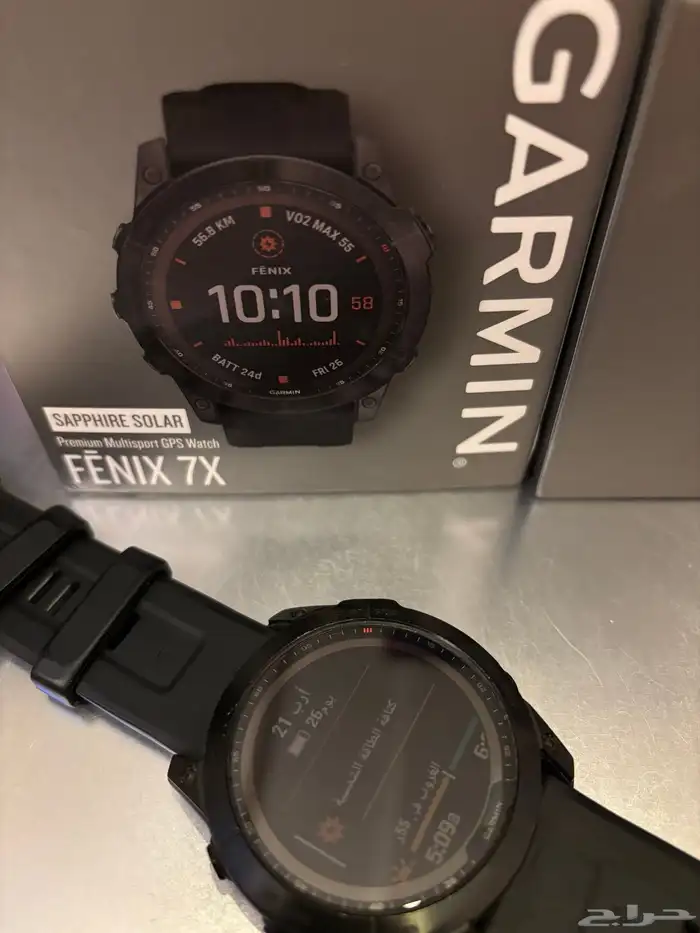 Garmin Fenix 7X Sapphire Solar 0