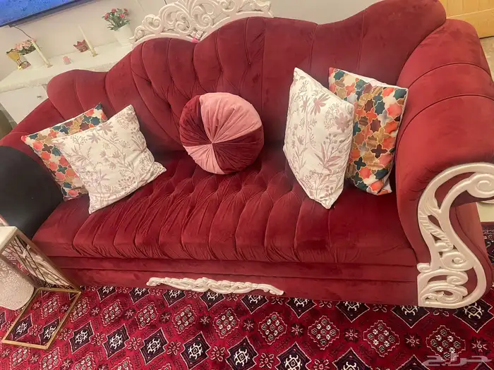 كنب شبه جديد 4