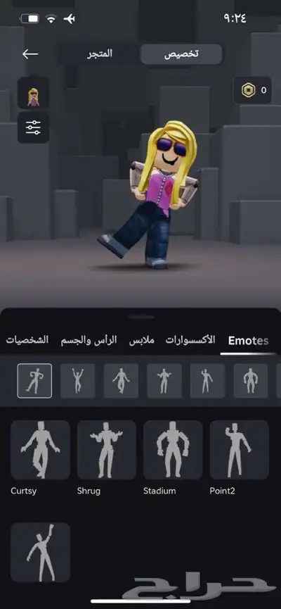 حساب روبلكس للبيع مشحون عليه فوق الف 2