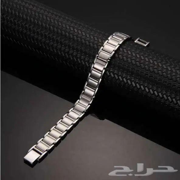 أساور معدنية بالمغناطيس رجالي 10