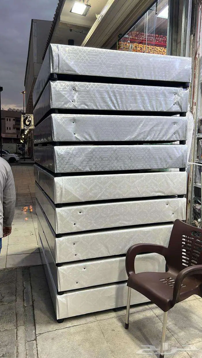 سراير حديد دورين ونفر مراتب ضغط 60 تجهيز سكن عمال جمله 14