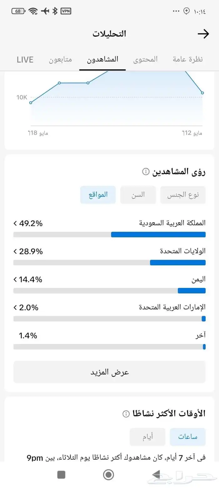 حساب تيك توك 1