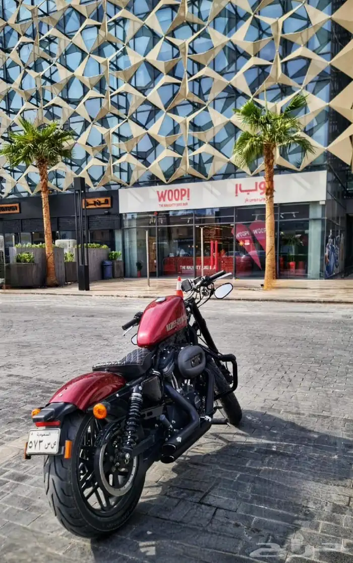هارلي سبوستر رودستر (الأحمر الناري)sportster roadster 4