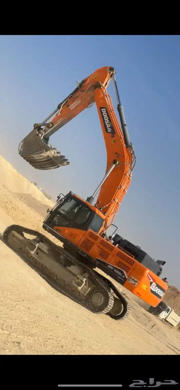 بوكلين دوسان كوري 2023 مقاس 490 للإيجار وزن 51 طن 0