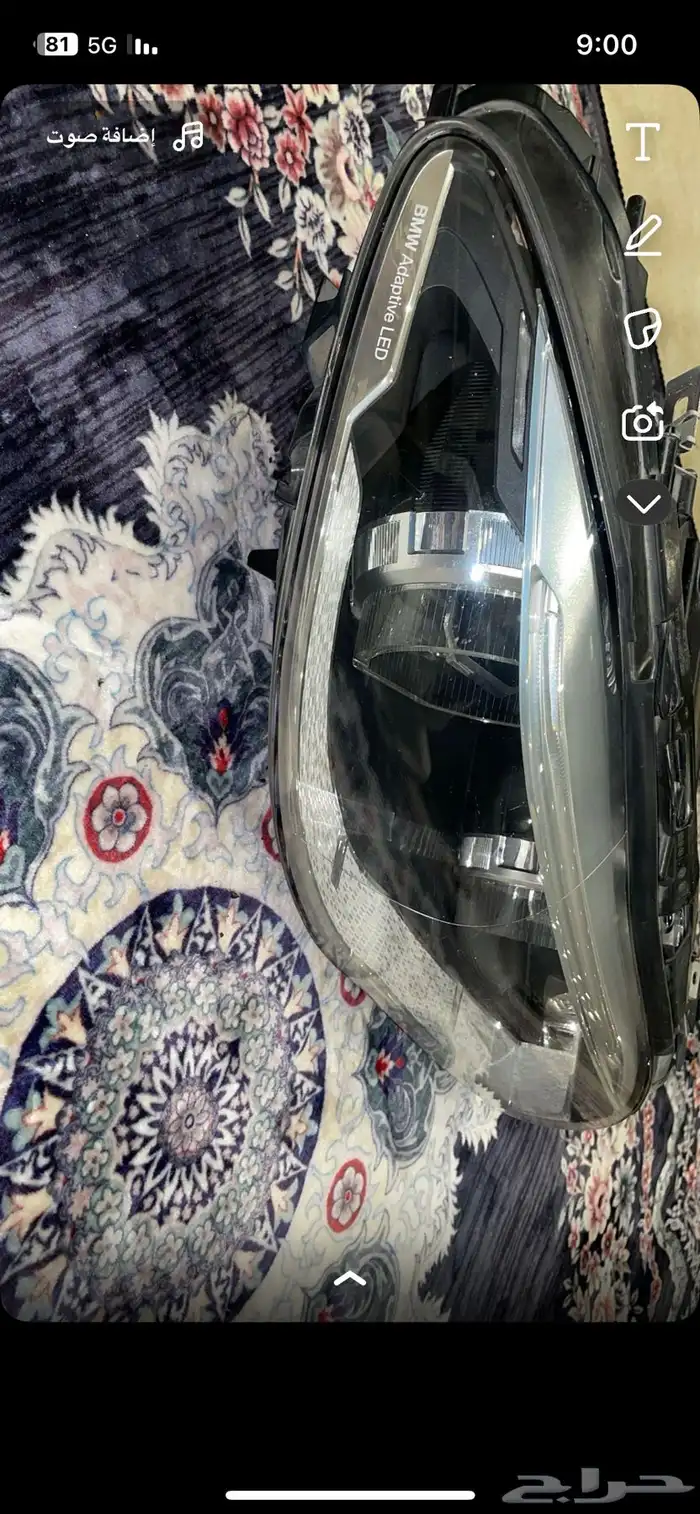 شمعه BMW M5 F10 تركب من موديلات 2014 إلى 2016 بدون أجهزه 1