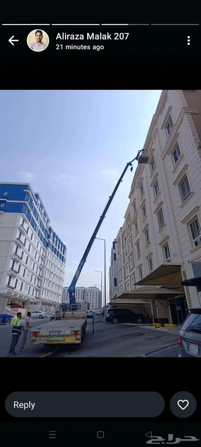 Boom truck for rent jeddah 8