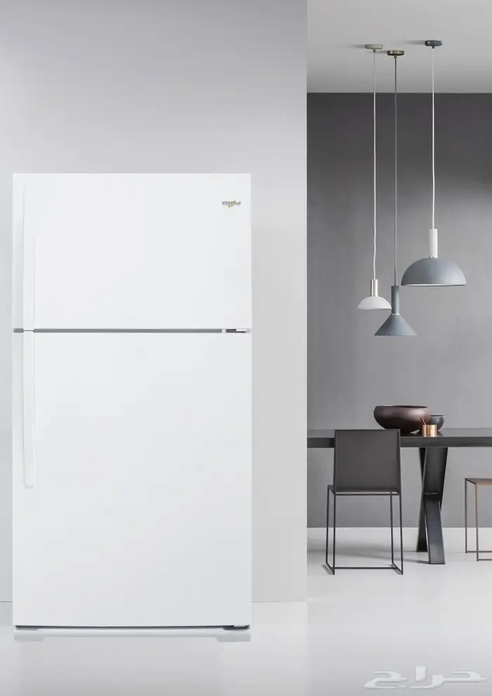 ثلاجة ويرلبول مستعملة (20.90) قدم(590) لتر - أبيض 3