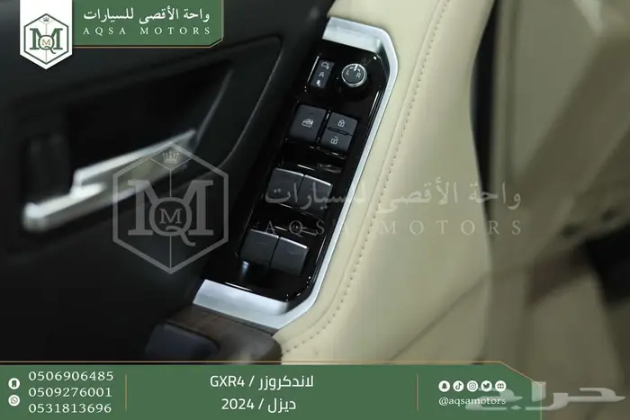 لاندكروزر جي اكس ار رقم 4 ابيض ديزل 2024 اقل كاش واقل تقسيط 13
