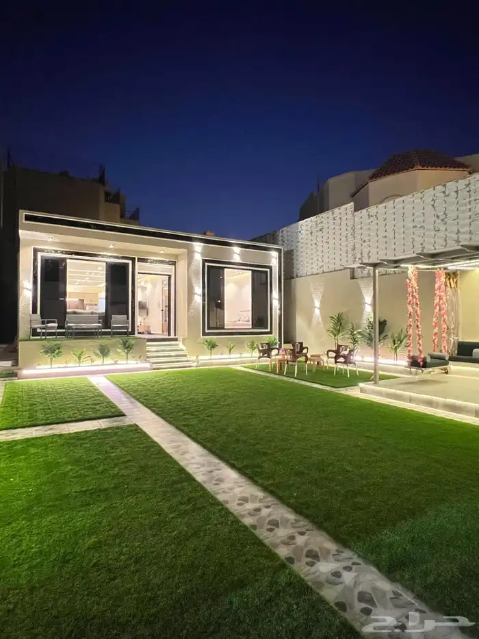 شاليه قسم واحد سكني بدون مسبح 0