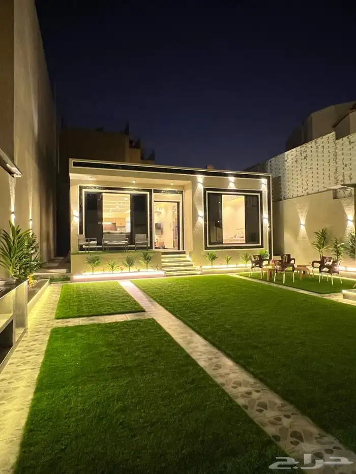 شاليه قسم واحد سكني بدون مسبح 3