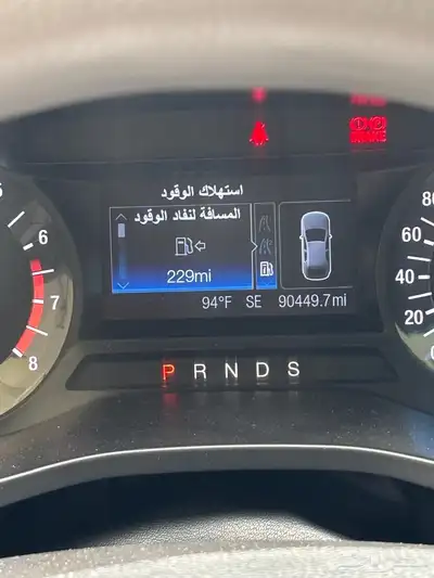 فورد فيوجن 2016 عداد 90 وكاله بدي ومتحركات 22