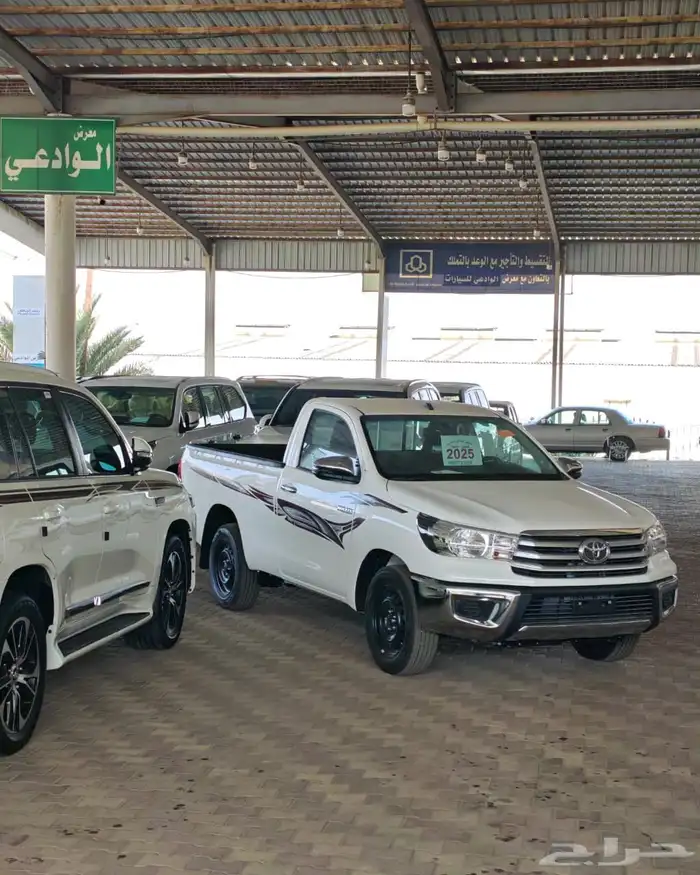 تويوتا هايلكس غماره GLX بنزين سعودي طيس موديل 2025 0