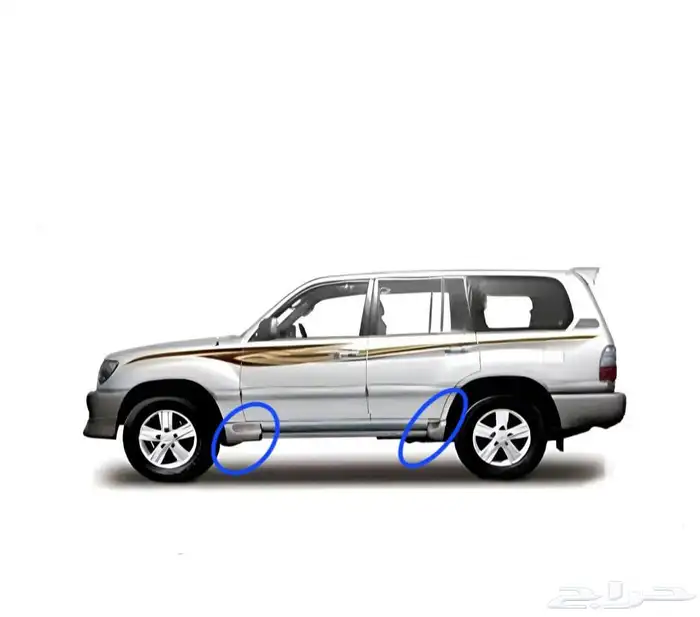 فيابر دعسات لاندكروز 1998-2007 0