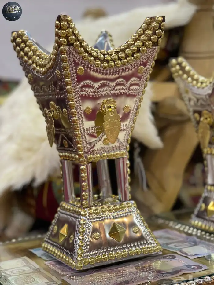 مباخر حائل نحت من خشب الأثل الطبيعي 5