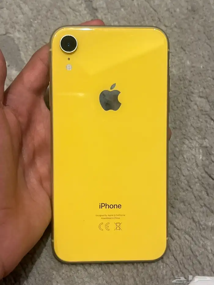 آيفون XR البطاريه 74 الجوال يحتاج شاشه فقط جوال نظيف 3
