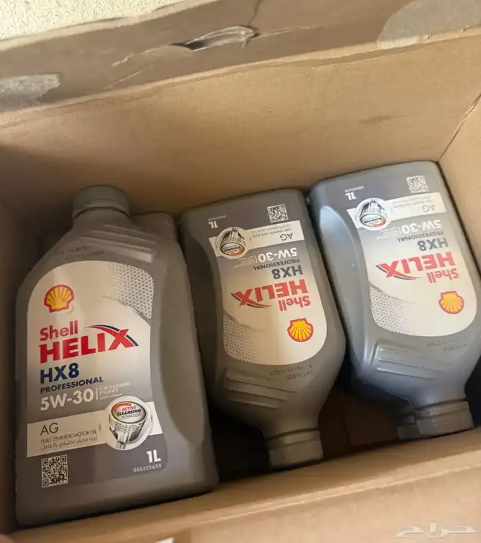 زيت شل هيلكس 5W30 بنزين 1
