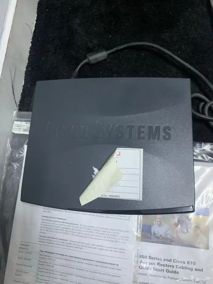 راوتر احترافي من Cisco   موديل 870 Series 5