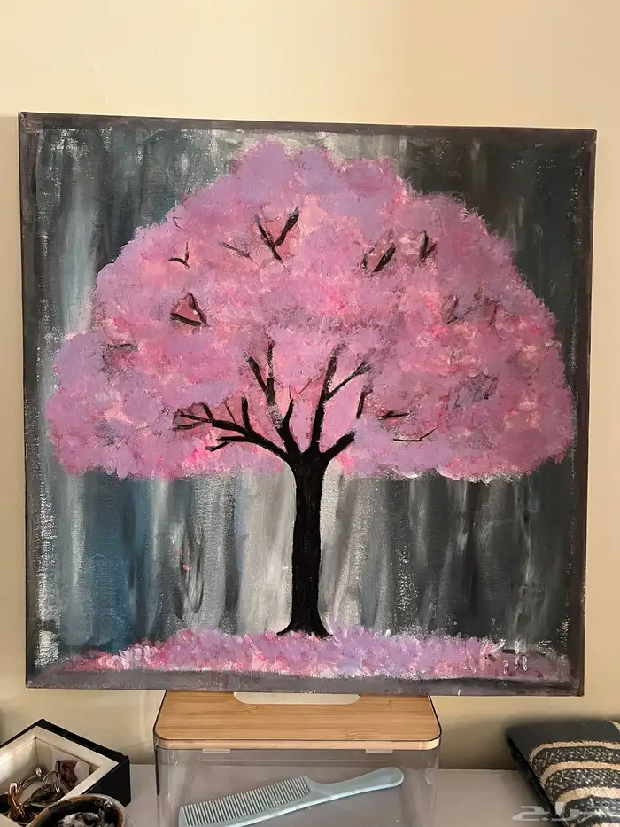 لوحه فنيه. رسم يد 2