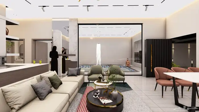 تصميم واجهات فلل 3D 30