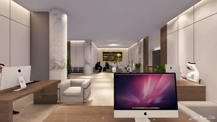 تصميم واجهات فلل 3D 10