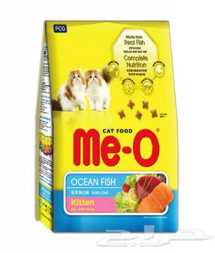 اكل جاف اكل قطط دراي فود مي او me-o 22