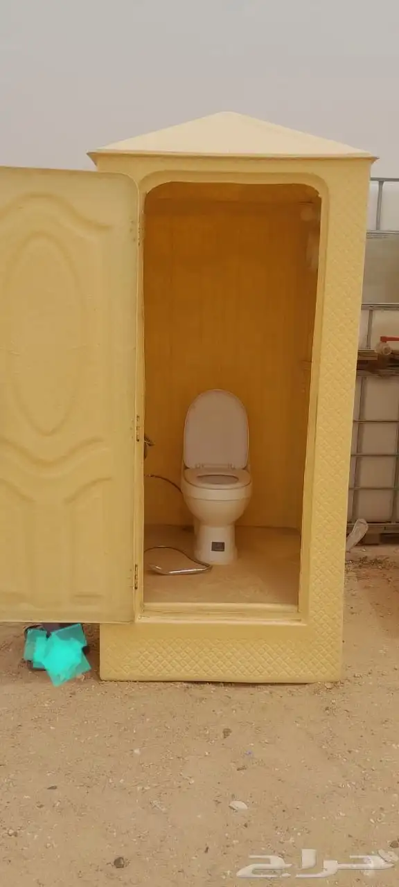حمامات متنقلة فايبر جلاس 13