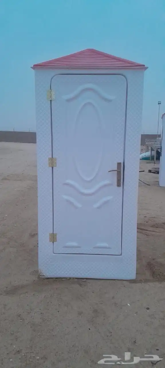 حمامات متنقلة فايبر جلاس 8